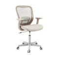 Chaise de bureau ergonomique avec dossier en mesh et roulettes
